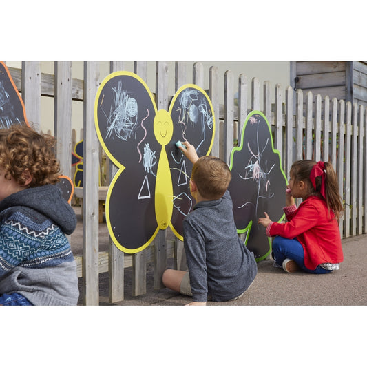 PVC Free Nature Mark Making Chalkboards Pack of 4