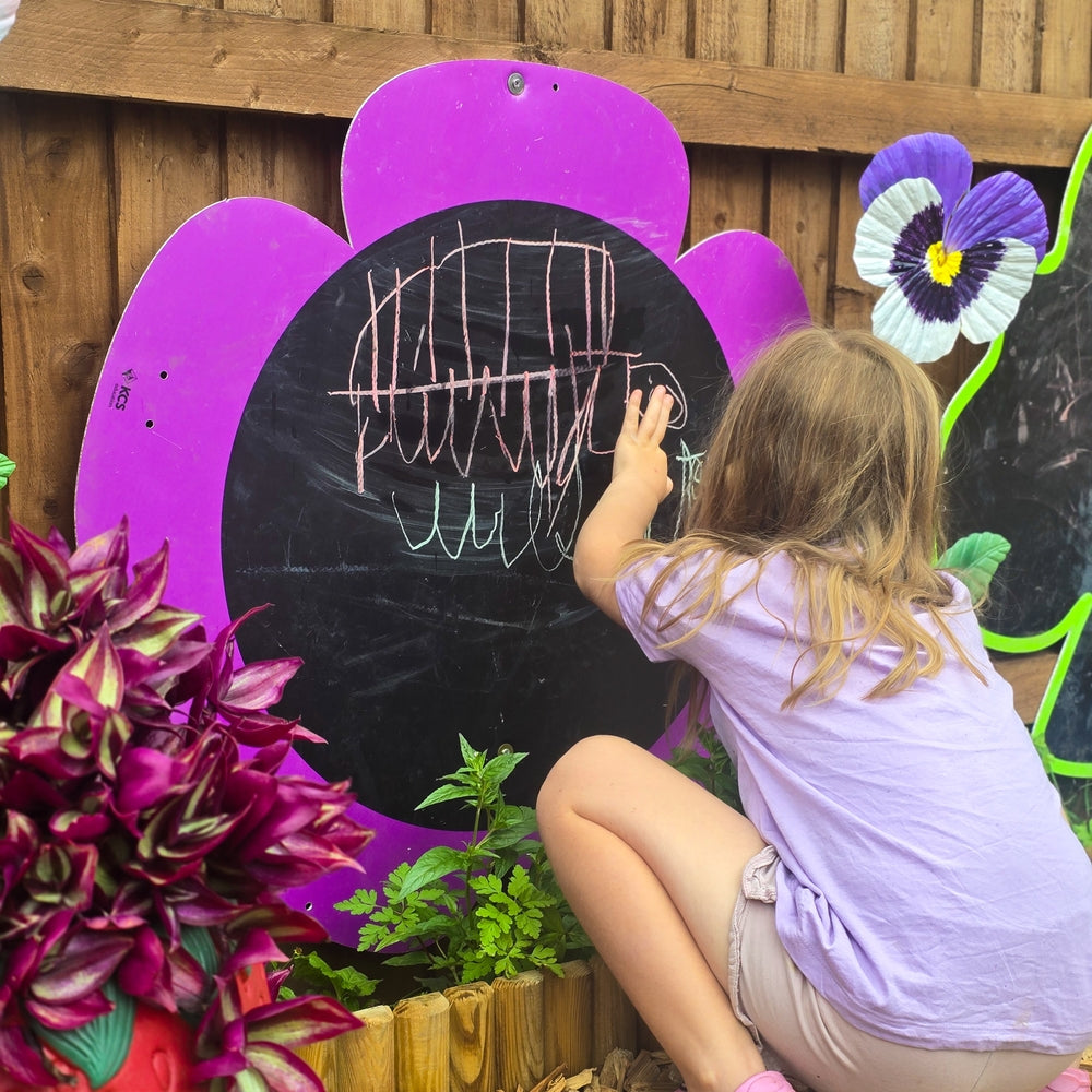 PVC Free Nature Mark Making Chalkboards Pack of 4