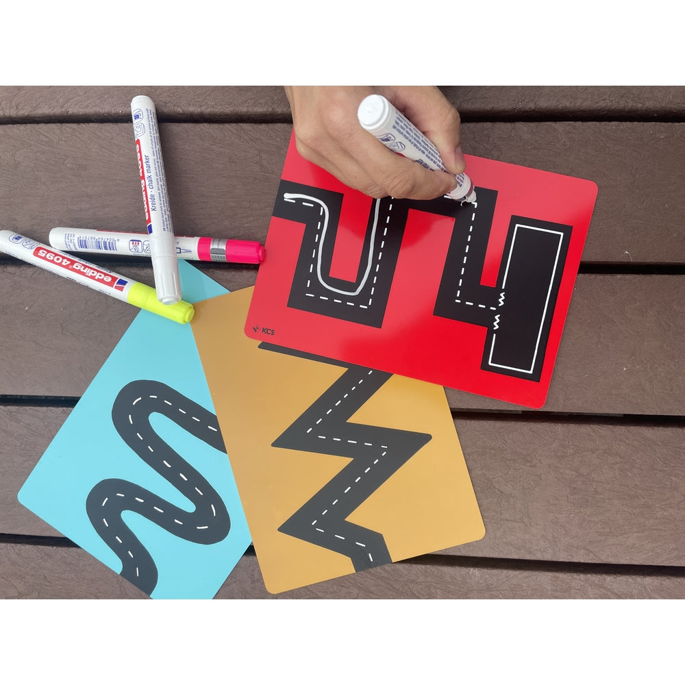 Small Pre-Writing Road Tracks