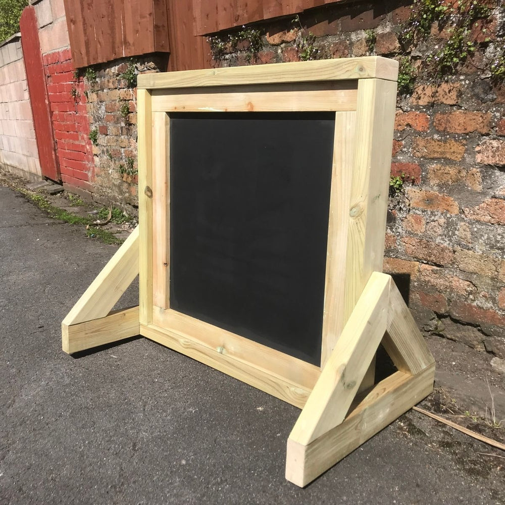 Square Freestanding Chalkboard