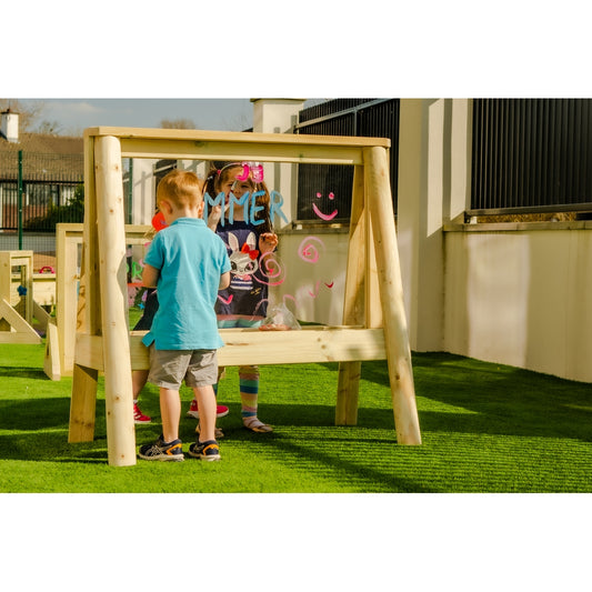 Rustic Acrylic Painting Easel