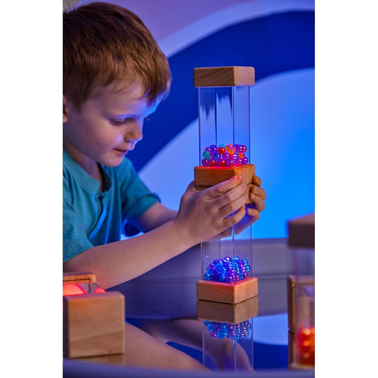 Luminous Wooden Shakers - Cuboids Pack of 6
