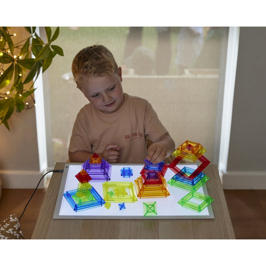 Translucent Construction Squares Pack of 30