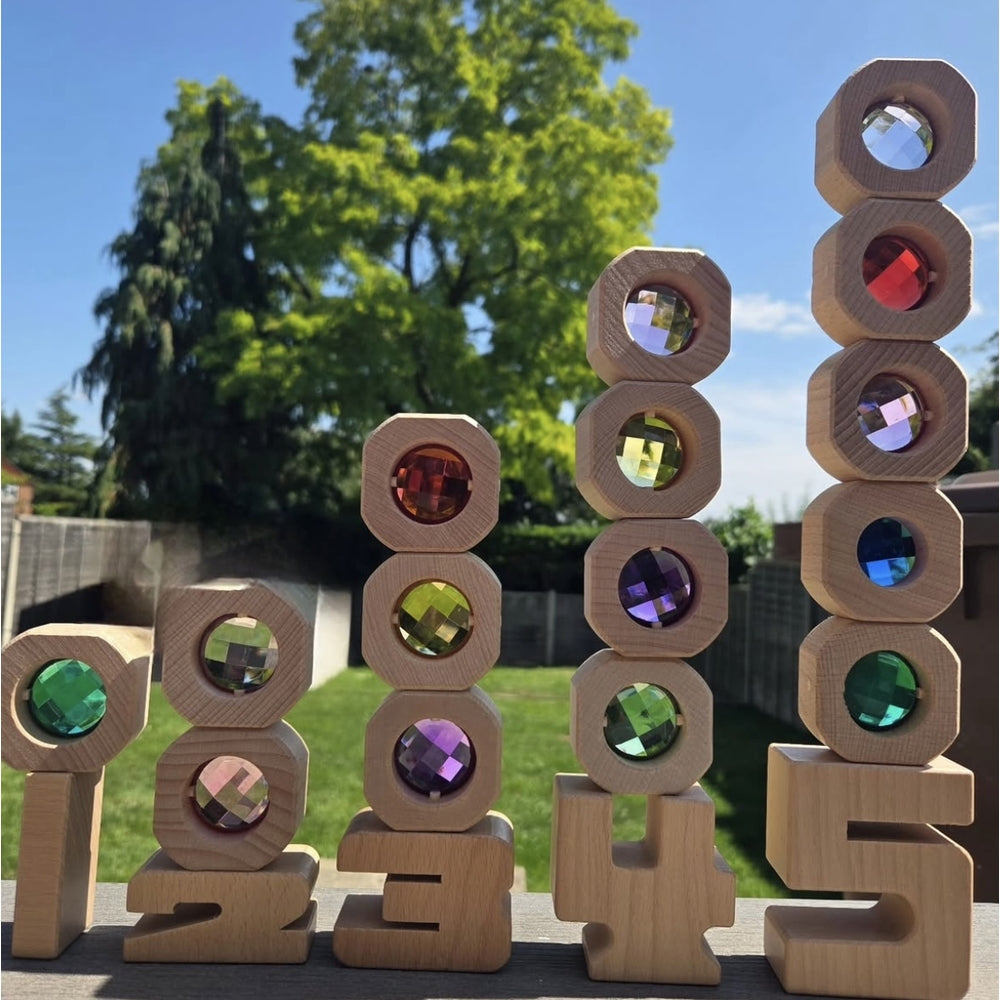 Rainbow Gem Coins Pack of 25