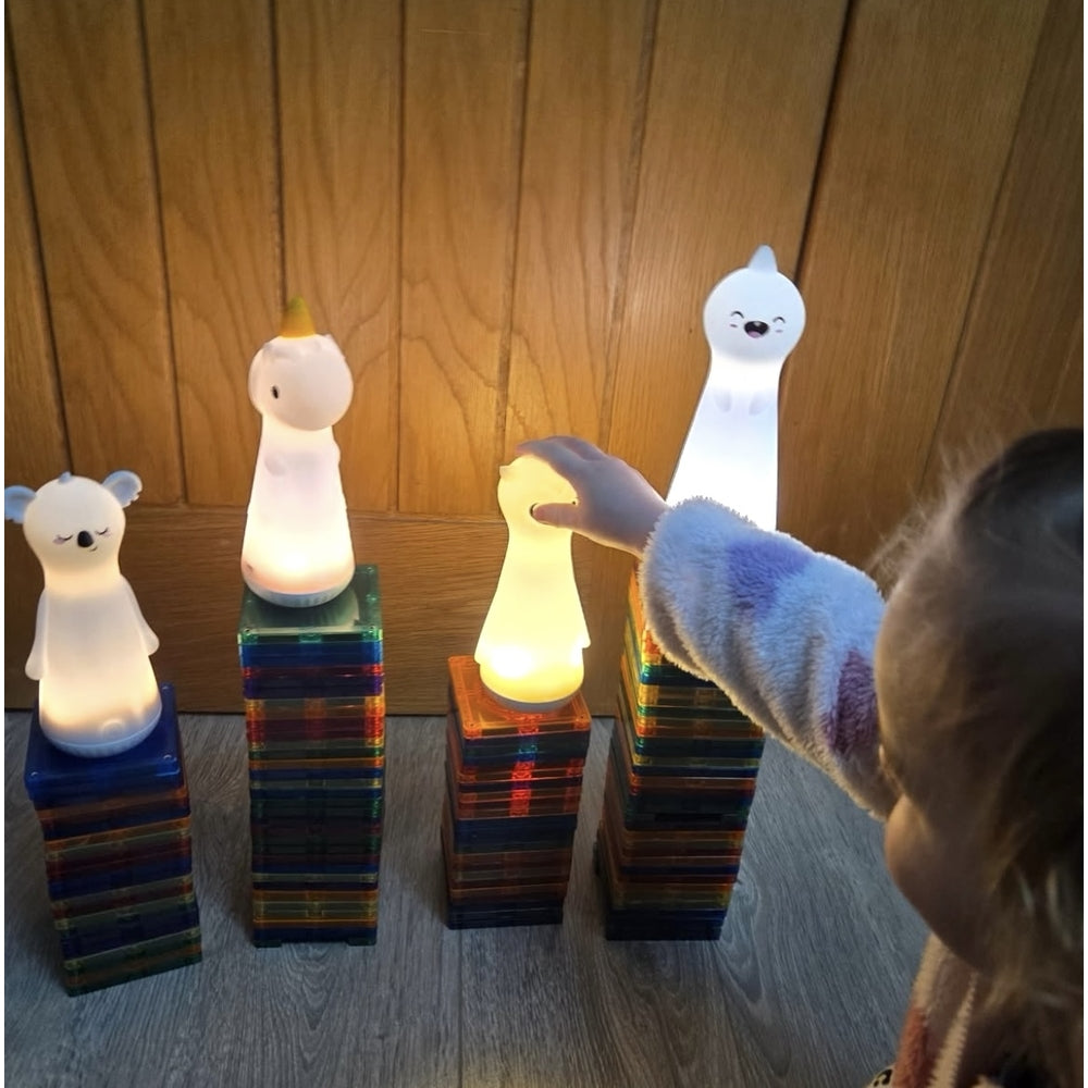 Luminous Character Flashlights Set of 4