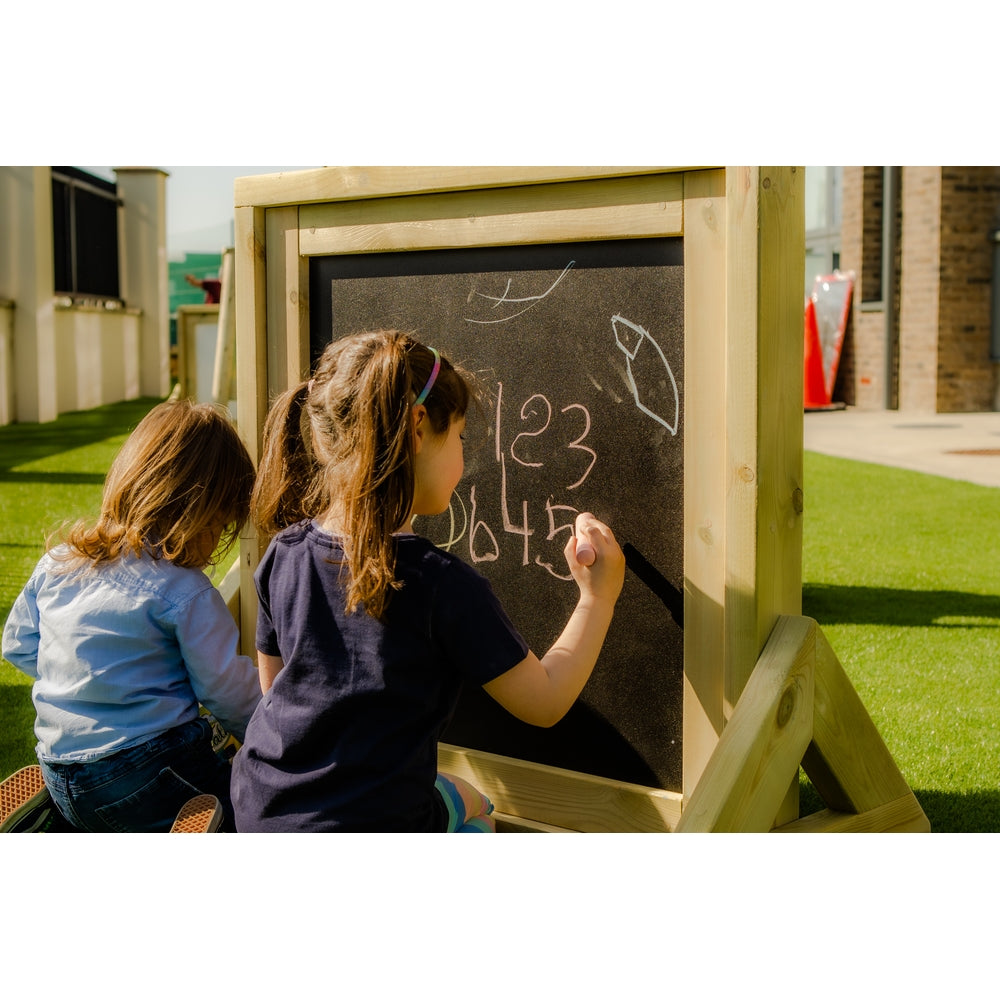 Square Freestanding Chalkboard