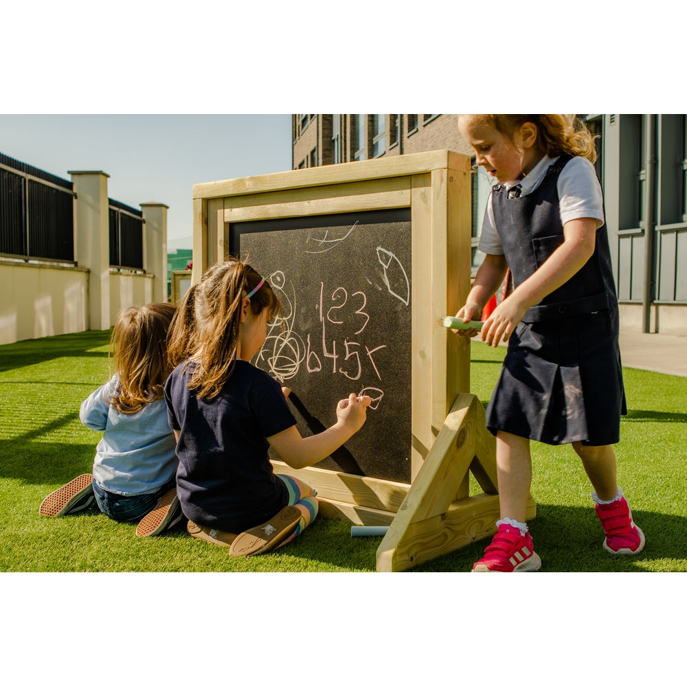Square Freestanding Chalkboard