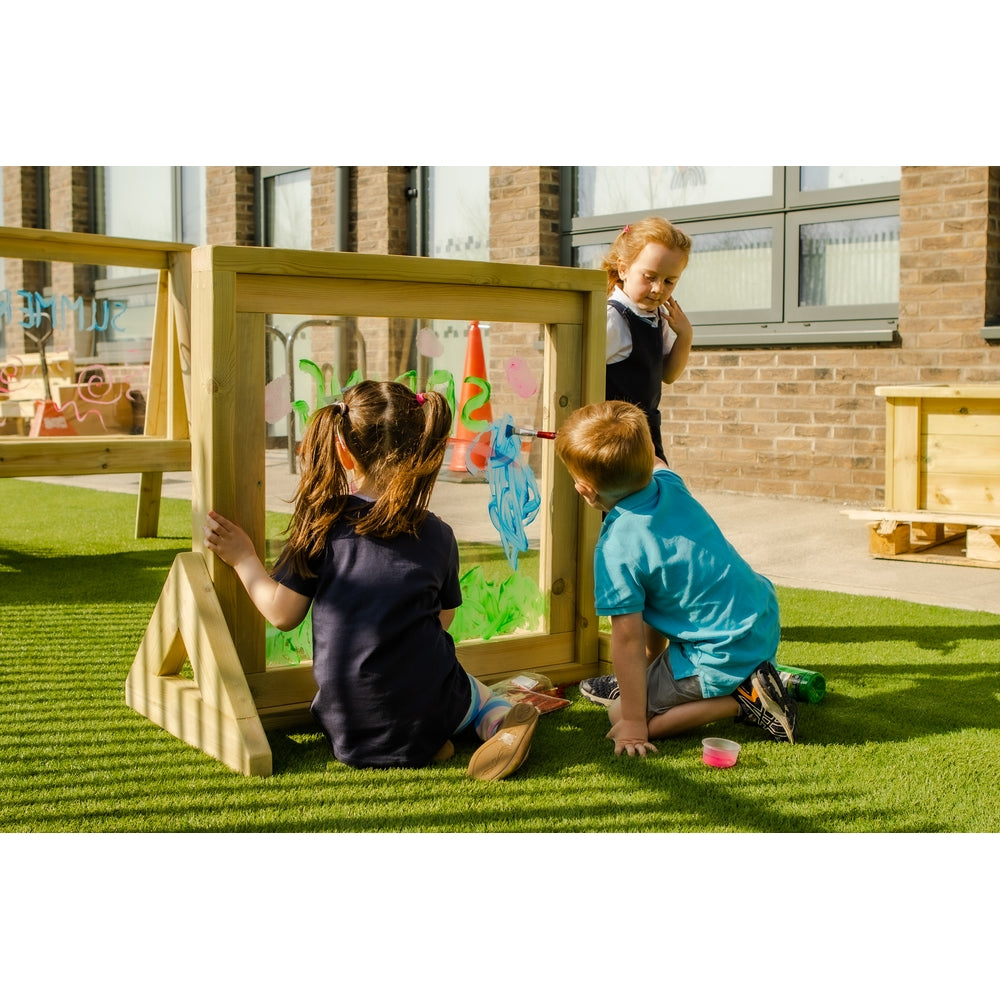 Square Freestanding Clear Acrylic Easel
