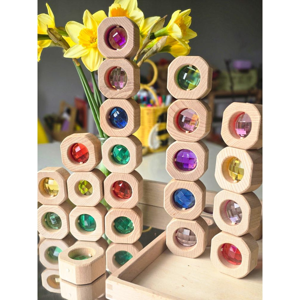 Rainbow Gem Coins Pack of 25