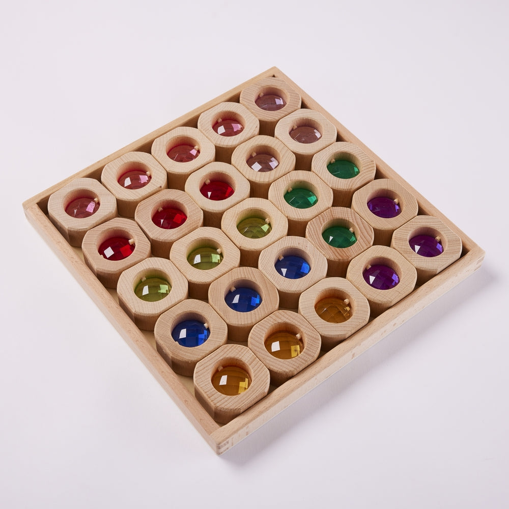 Rainbow Gem Coins Pack of 25