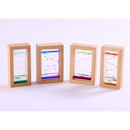 Wooden Sensory Blocks Pack of 4