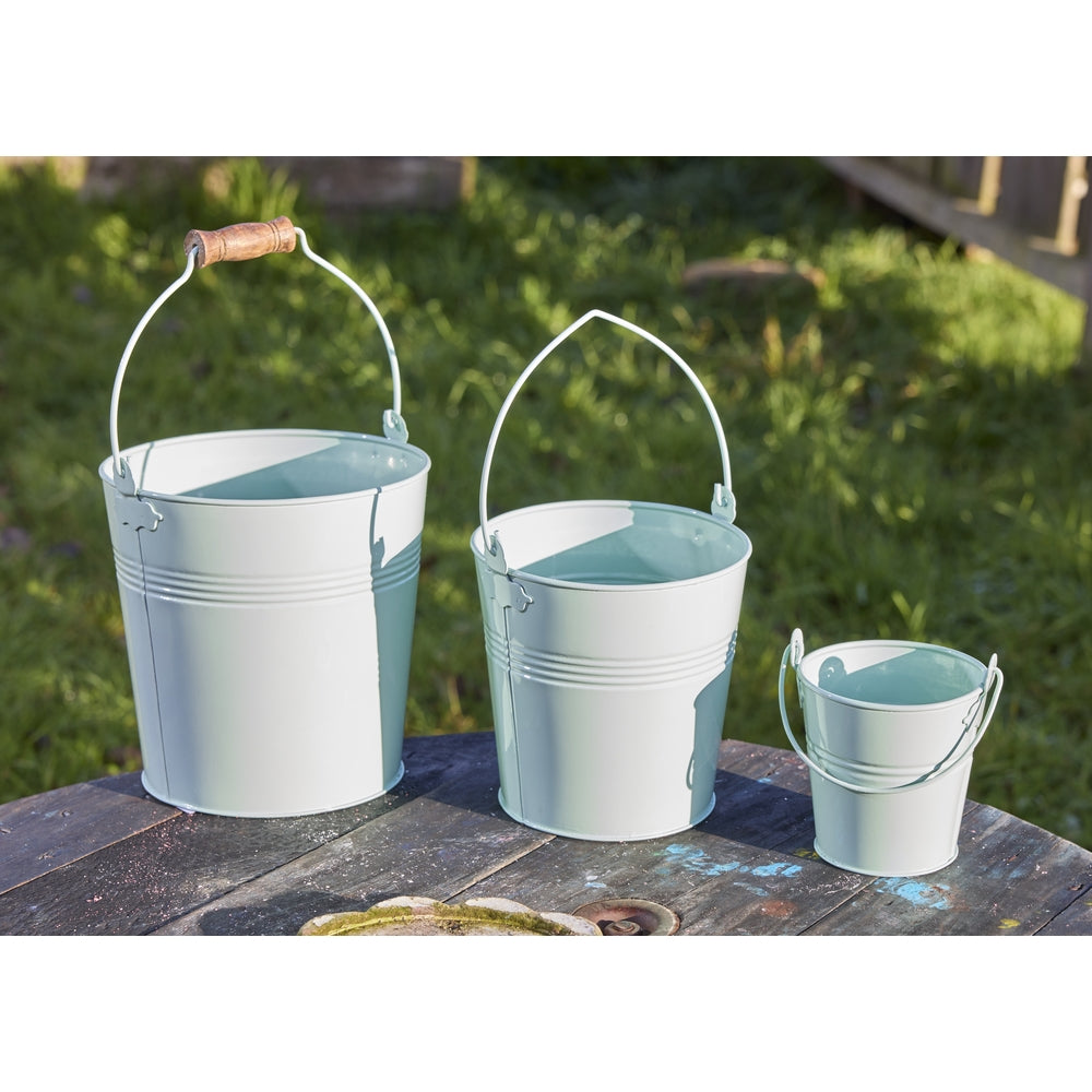 Bucket 1.6 Litre Set of 3 Mint Green