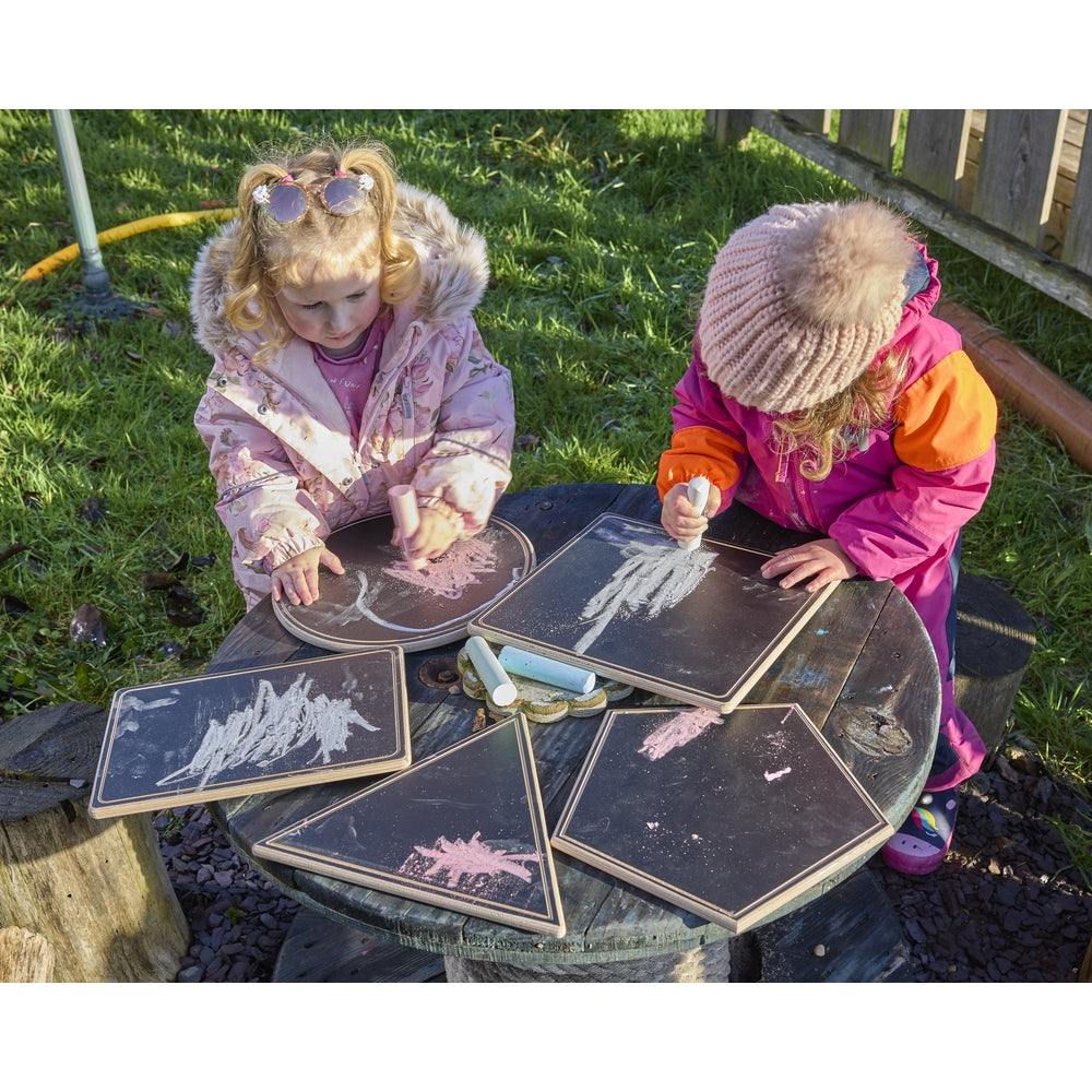 Hand Held Shape Chalkboards