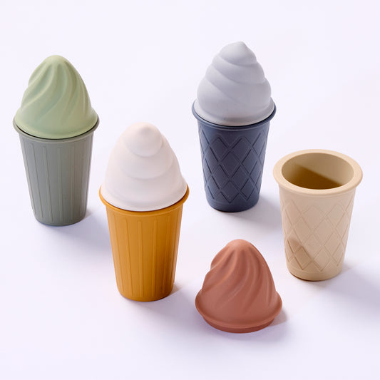 Silicone Ice Cream Cones pk 4
