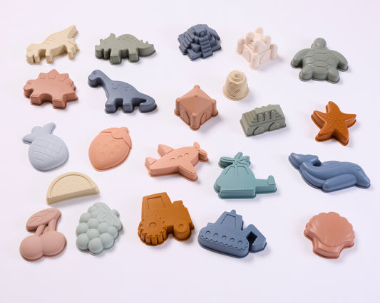 Silicone Sand Moulds pk 22