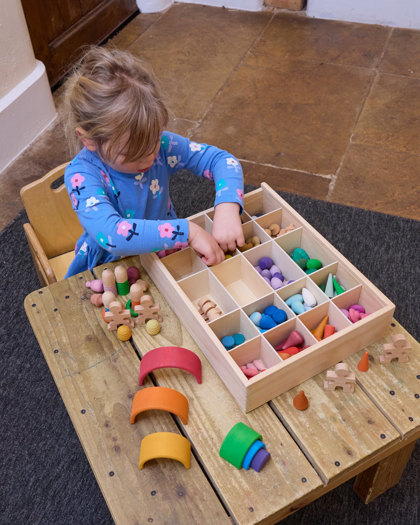 Imagine & Create Loose Parts Kit - Set of 206pcs