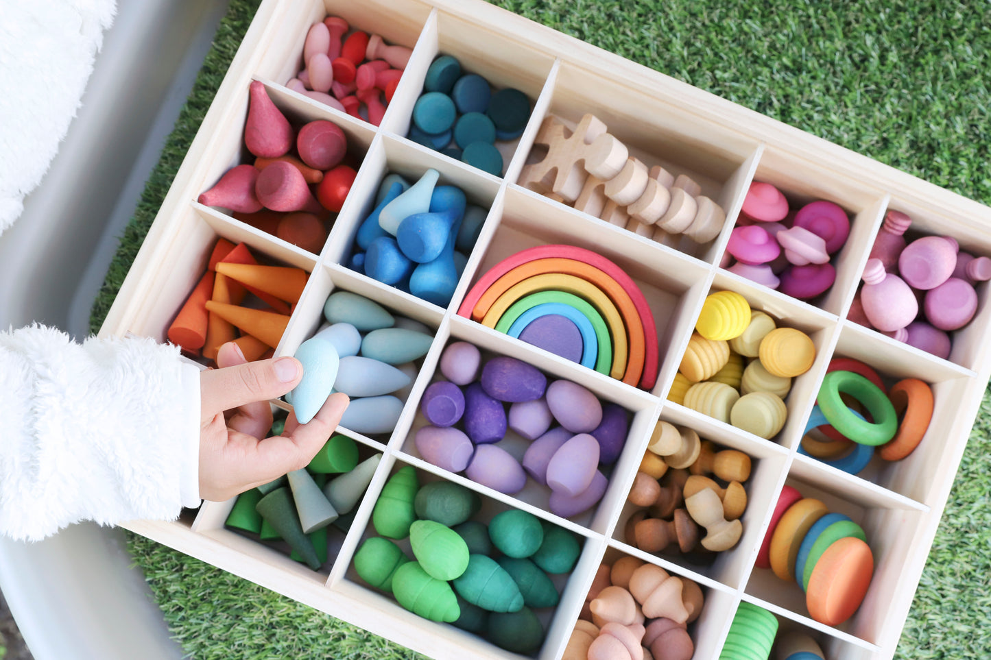 Imagine & Create Loose Parts Kit - Set of 206pcs